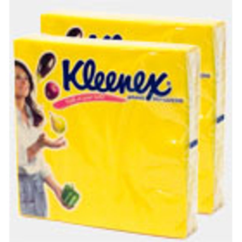 Салфетки сервировочные 3-х сл. 33х33см Kleenex (уп. -20шт.)