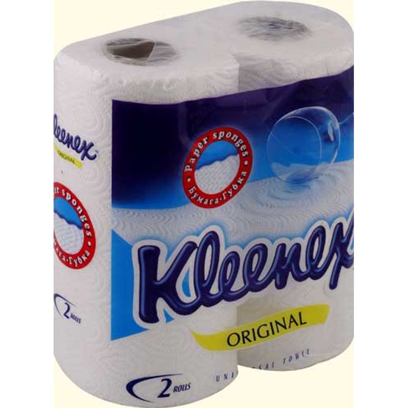 Полотенца бумажные рулонные 2-сл. Kleenex (уп. = 2 рул.)