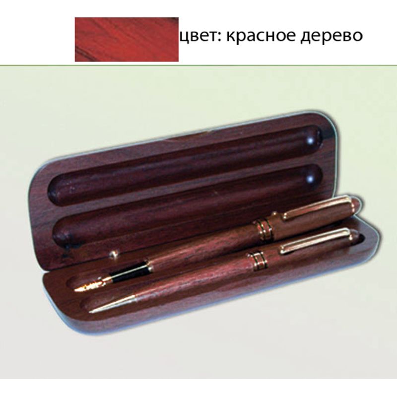 Набор ручек (П + Ш), цвет: красное дерево