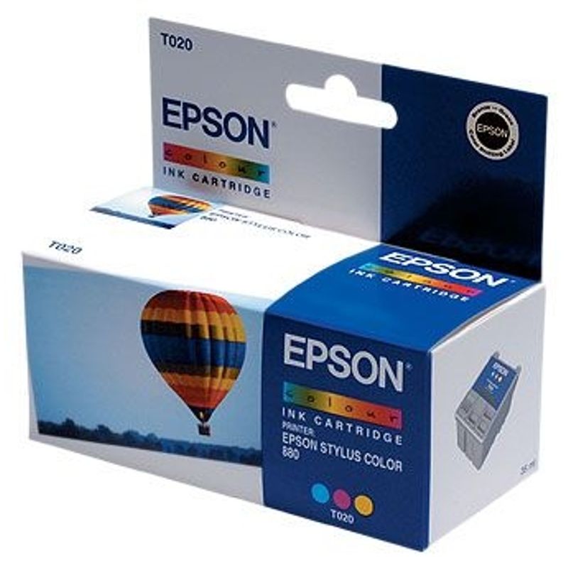 Картридж Epson Stylus Color 880 (C) цветной оригинальный