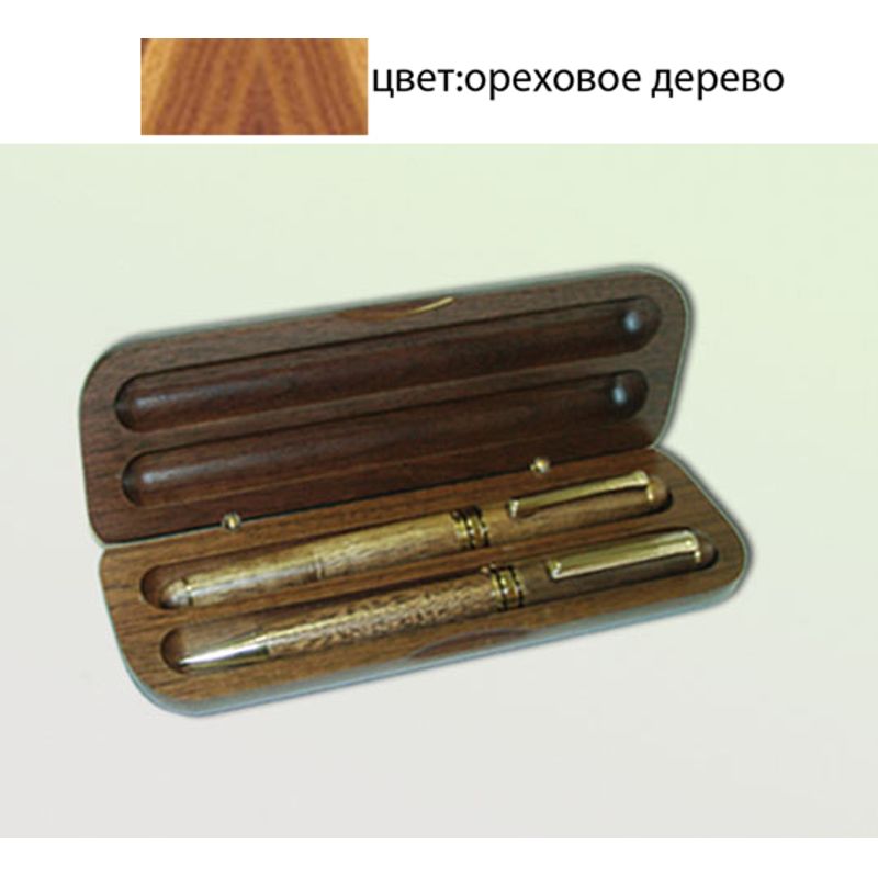 Набор ручек (П + Ш), цвет: ореховое дерево