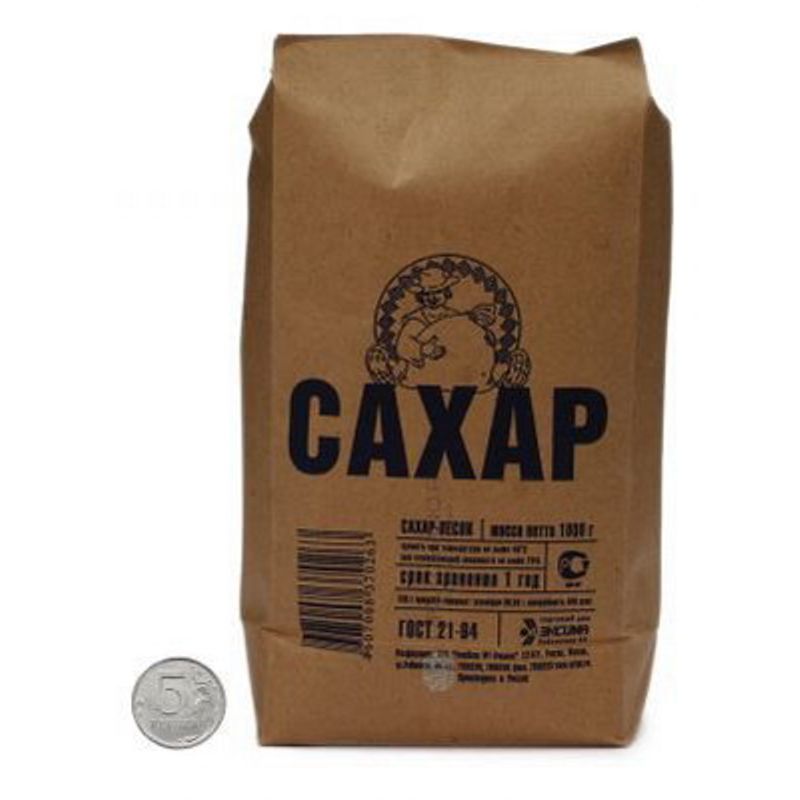 Сахар фасованный, 1 кг