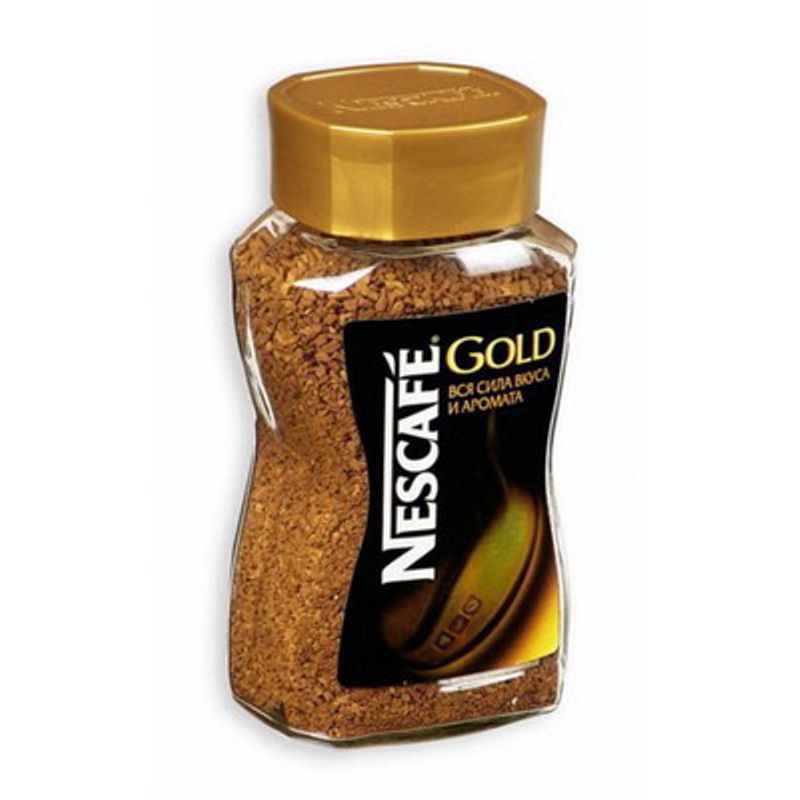 Кофе растворимый Нескафе Голд 190/200 г