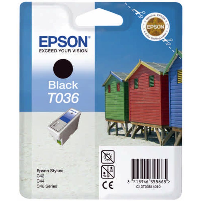 Картридж Epson Stylus C42 (B) (C13T036140), оригинальный