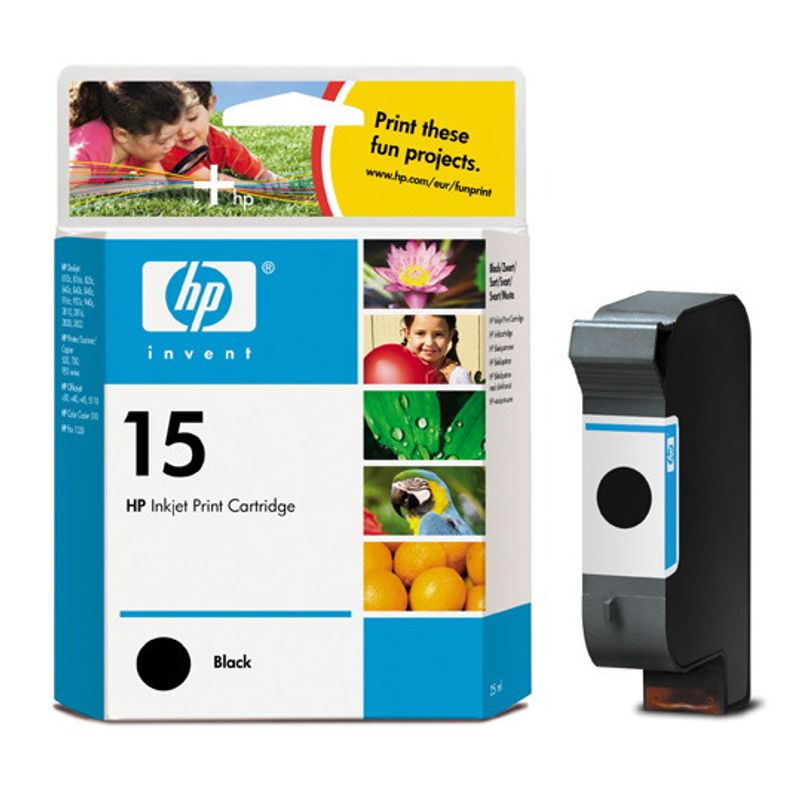 Картридж HP DJ 840С Black (С6615D) №15, оригинальный