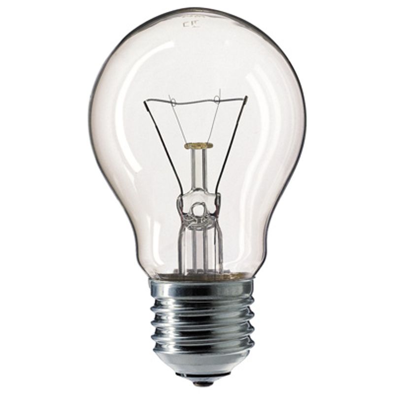 Лампа накаливания E27 100W ISKRA (Украина)