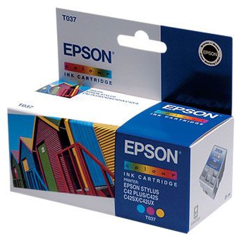 Картридж Epson Stylus C42 (С) (C13T037040), оригинальный