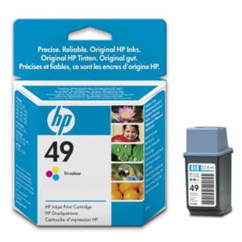 Картридж HP DJ 6 ** Color (51649A) №49, оригинальный