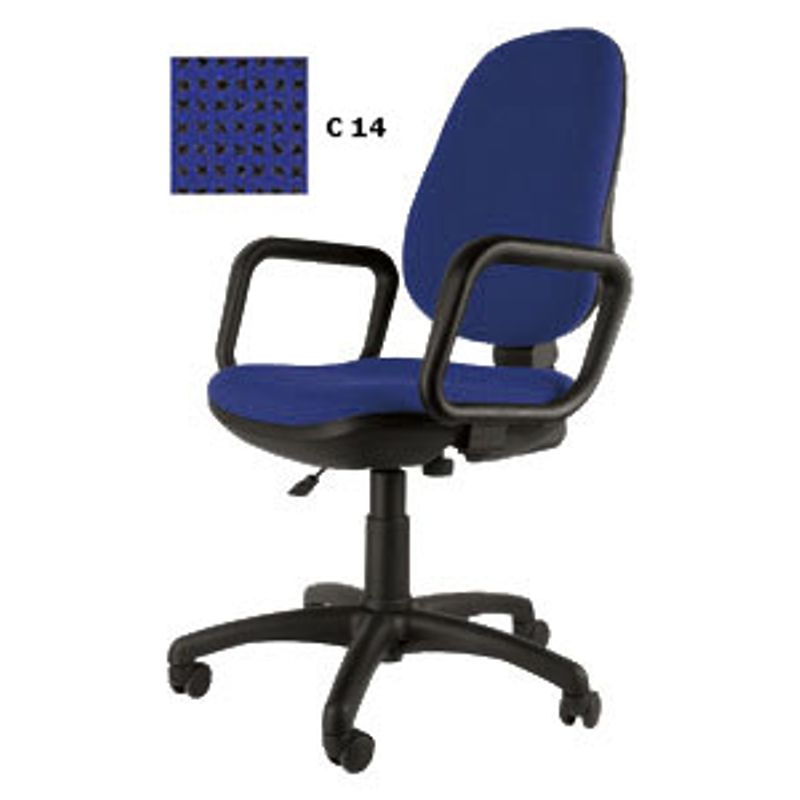 Кресло для персонала COMFORT GTP (темно-синий, C-14)