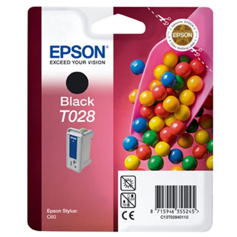 Картридж Epson Stylus C60 (BK) E41 лицензионный