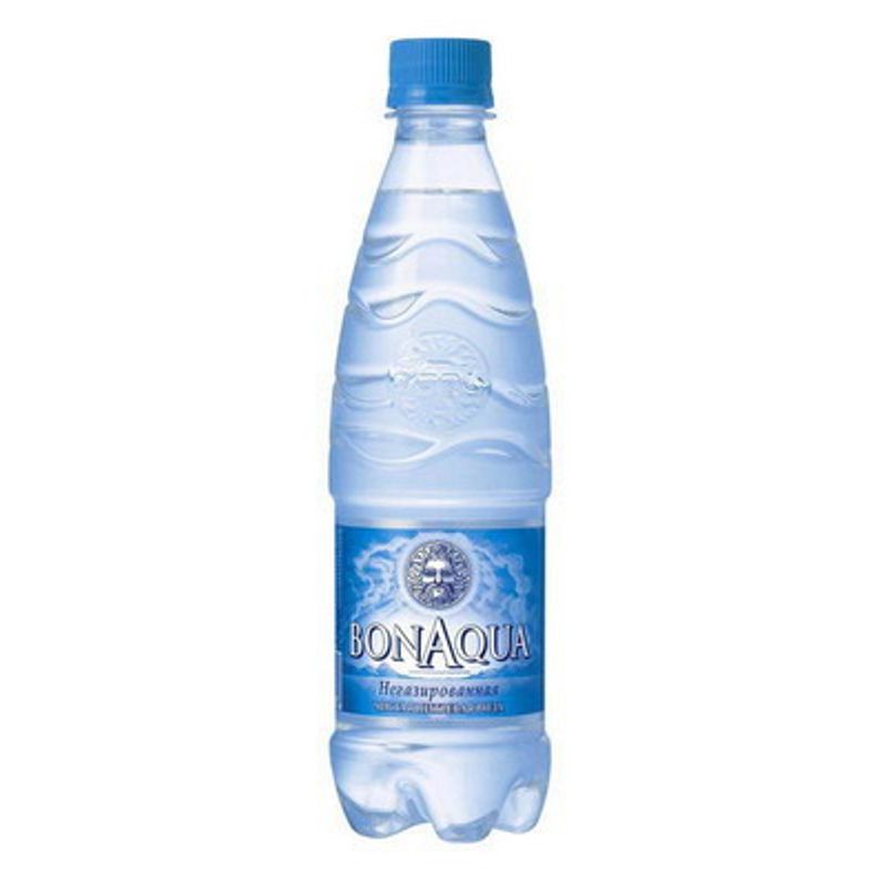 Вода минеральная негазированная БонАква 0,5 л, 24 шт. в упаковке