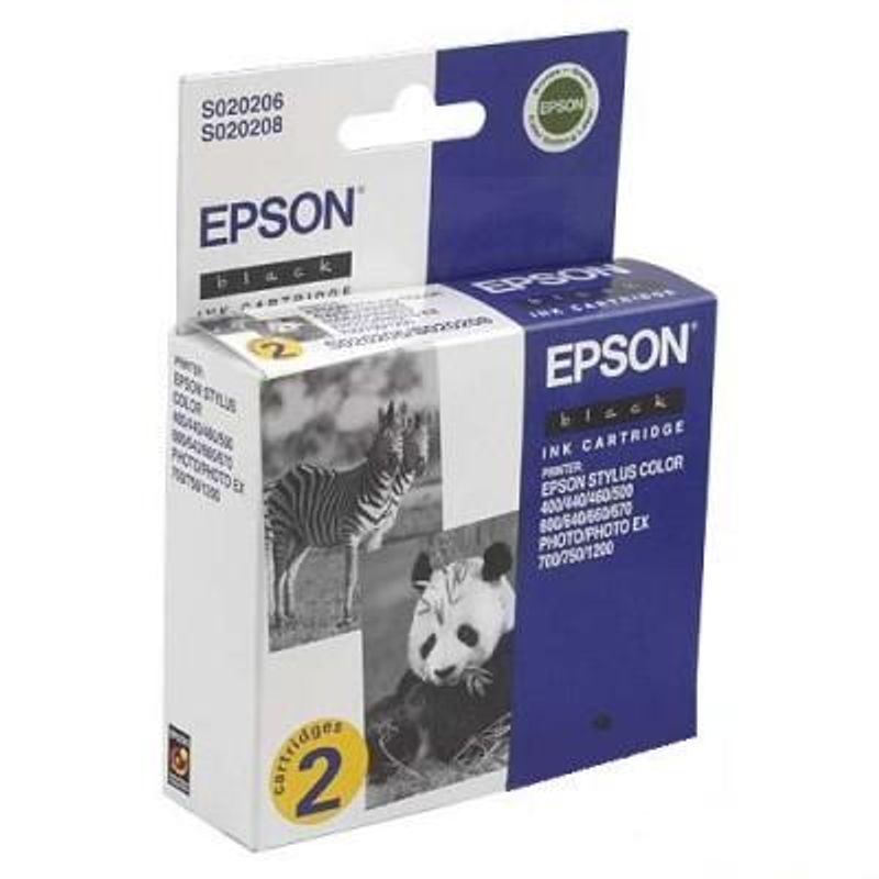 Картридж Epson Stylus Color 400-640 (B), оригинальный (2шт)