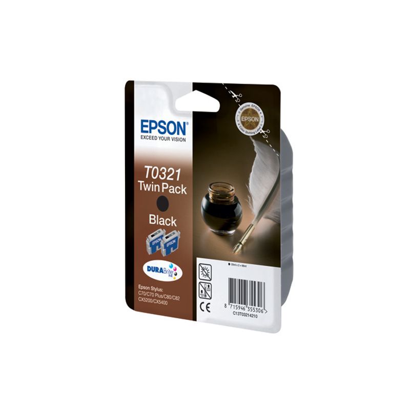 Картридж Epson Stylus C70 / С80 / С82 (BK) E45 лицензионный
