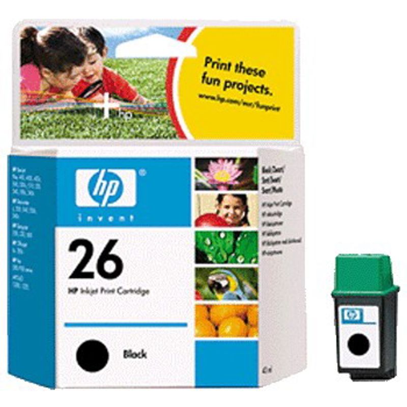 Картридж HP DJ 4хх / 5хх Black (51626) №26