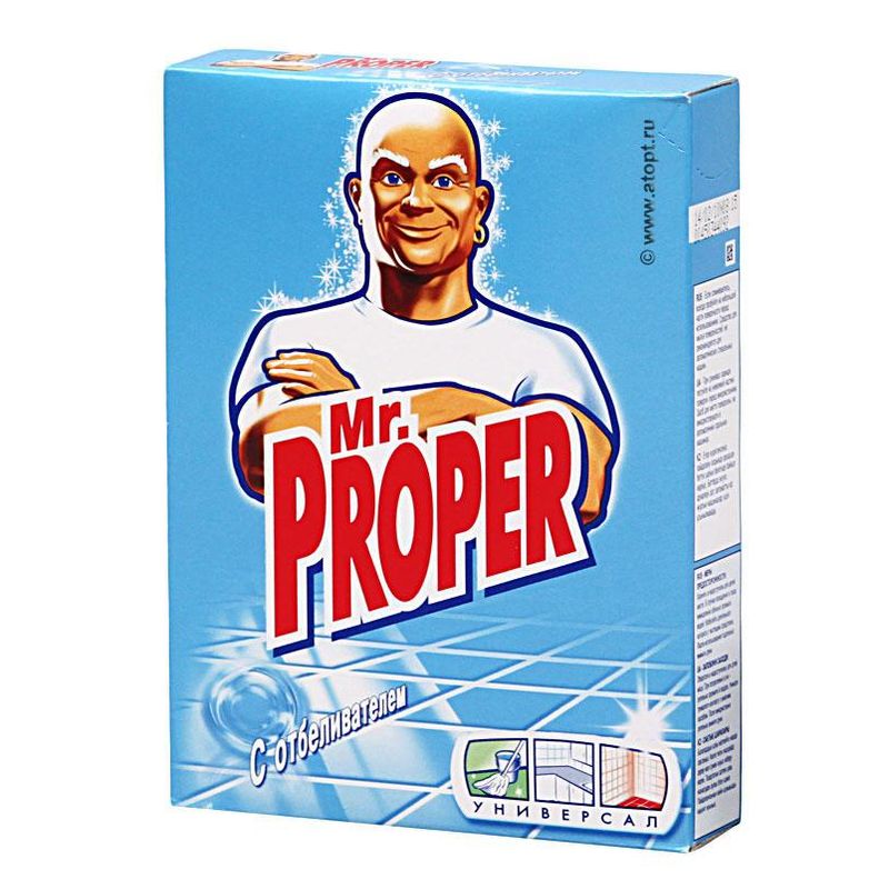 Средство для мытья универсальное Mr Proper, 400 г, порошок