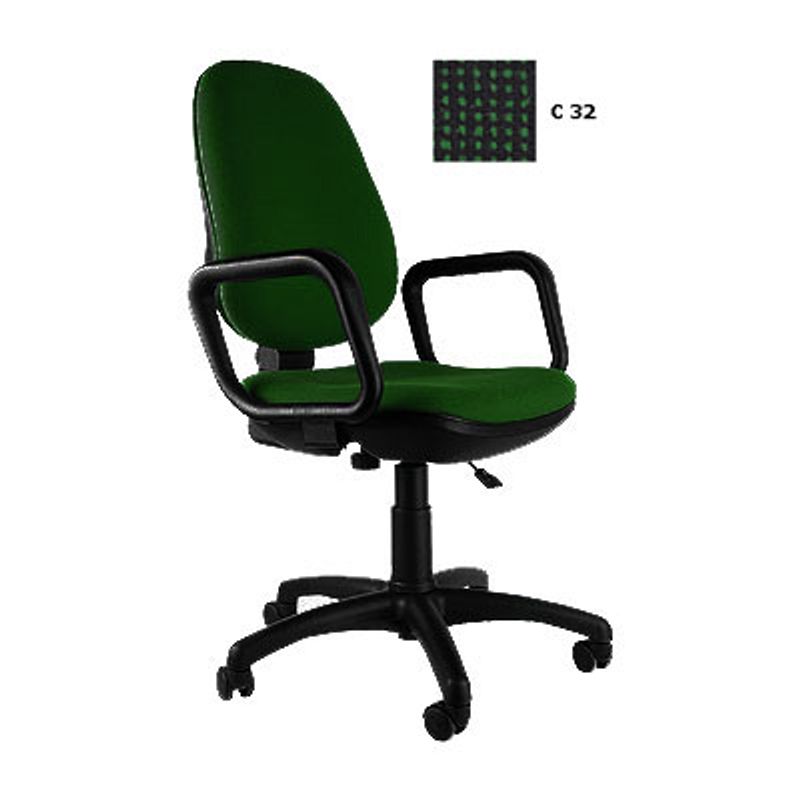 Кресло для персонала COMFORT GTP (темно-зеленый, C-32)