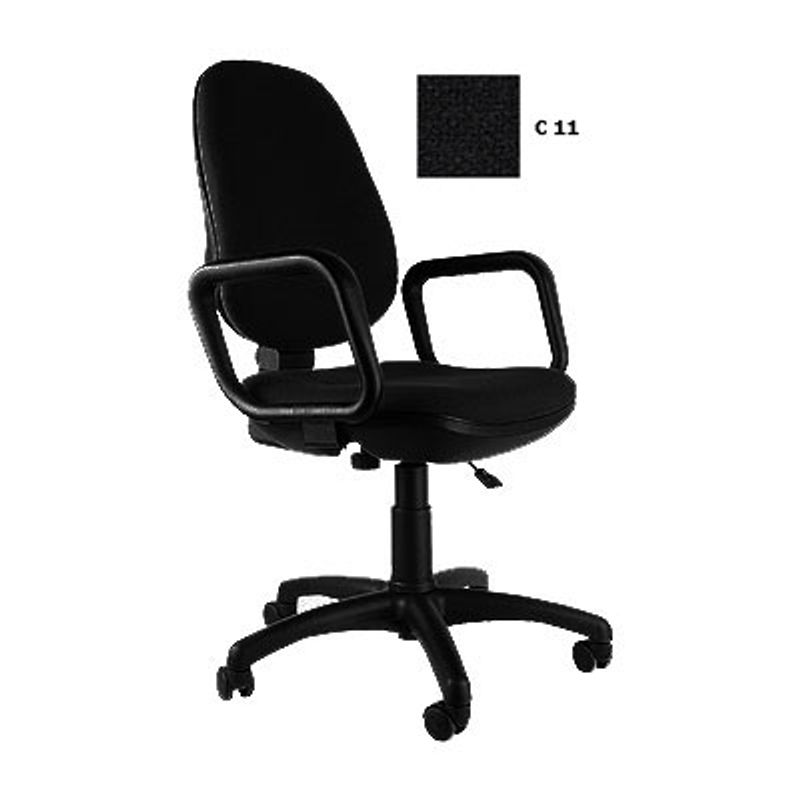 Кресло для персонала COMFORT GTP (черный, C-11)