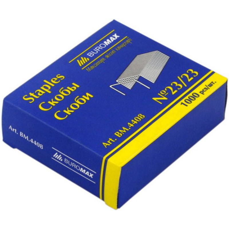 Скобы №23 / 23 (200-240) л, (ширина = 11,5мм, высота ножки 20мм), (1000 шт.)