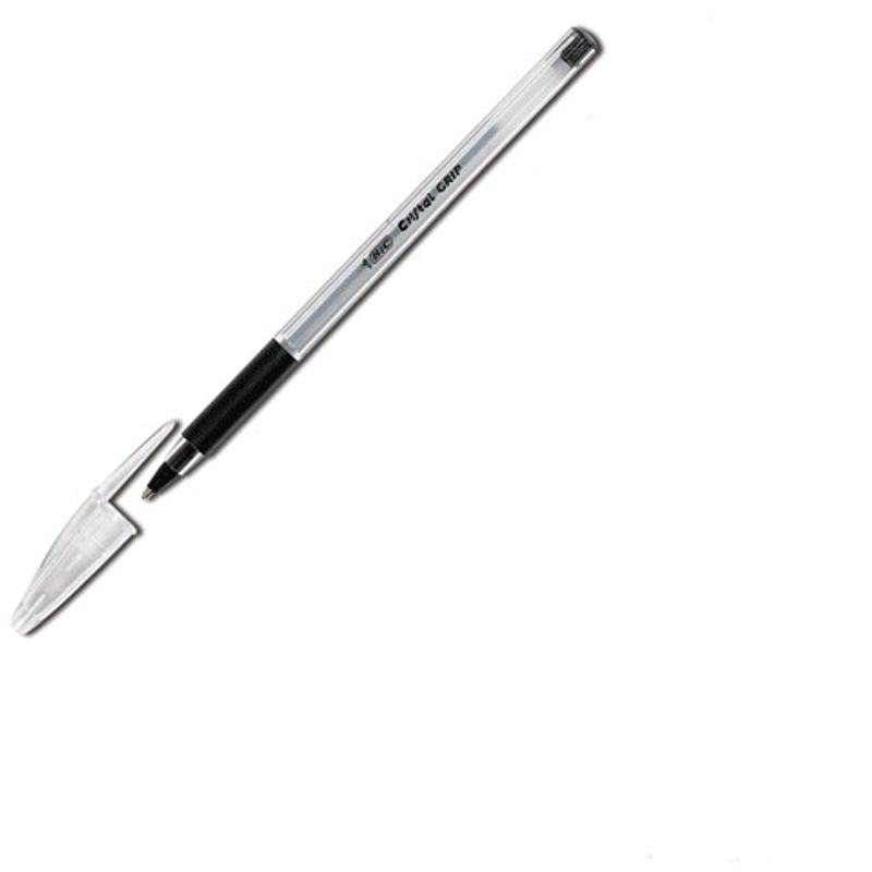 Шариковая ручка Cristal Grip черная