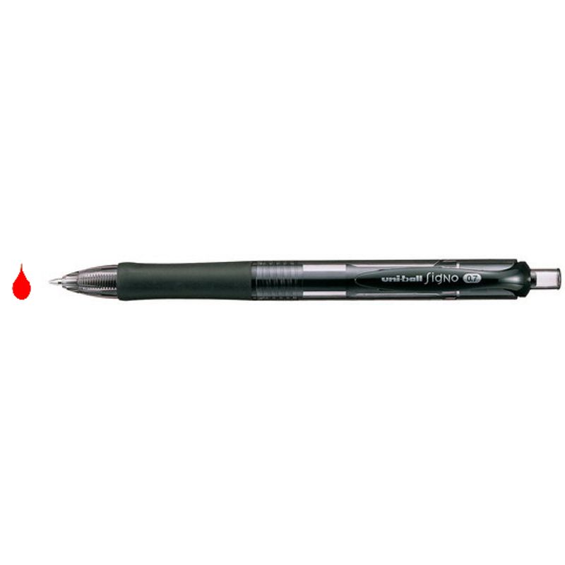 Гелевая автоматическая ручка uni-ball Signo RETRACTAE, 0,5 мм, черная
