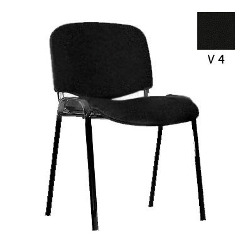 Стул офисный ISO Black V-04, также. зам. черный