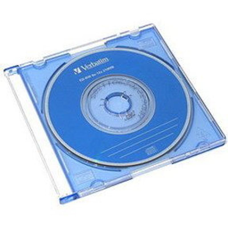 Диск CD-R mini Slim Verbatim DL 210 MB / 80 min 52x