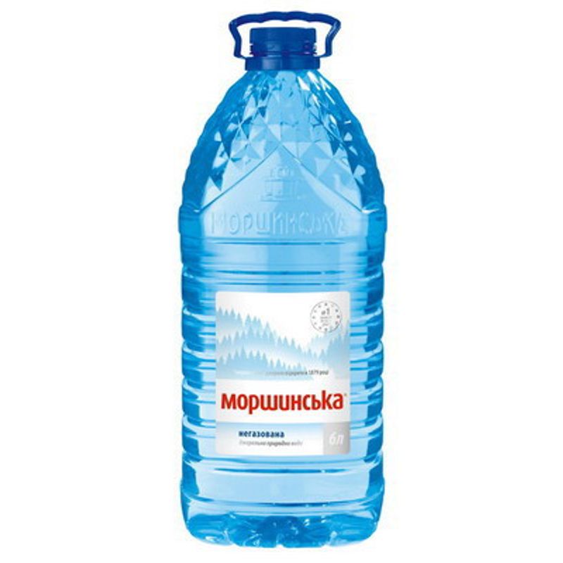 Вода минеральная негазированная Моршинская, 6 л, продукты (шт.)