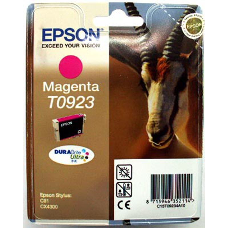 Картридж Epson Stylus C91 / СХ4300 (Magenta), оригинальный