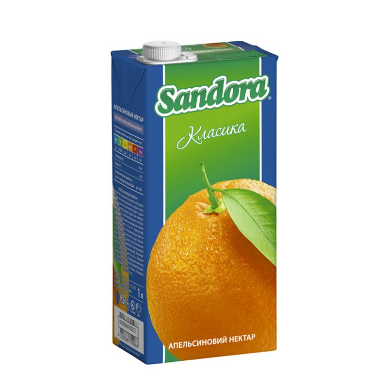 Нектар апельсиновый Классика, 1 л