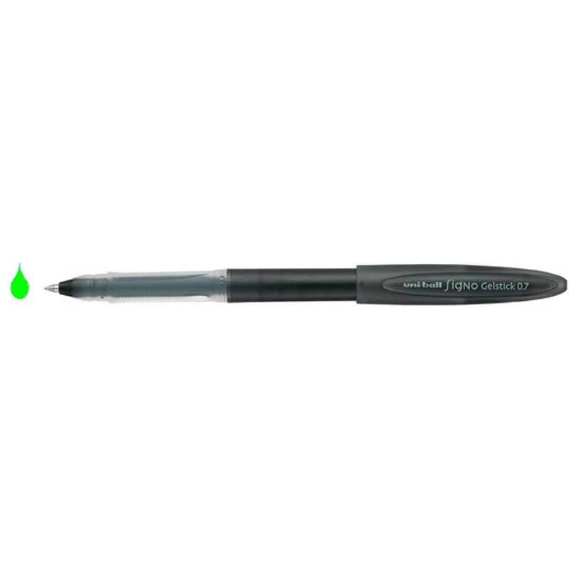 Гелевая ручка uni-ball Signo Gelstick, 0,7 мм, зеленая