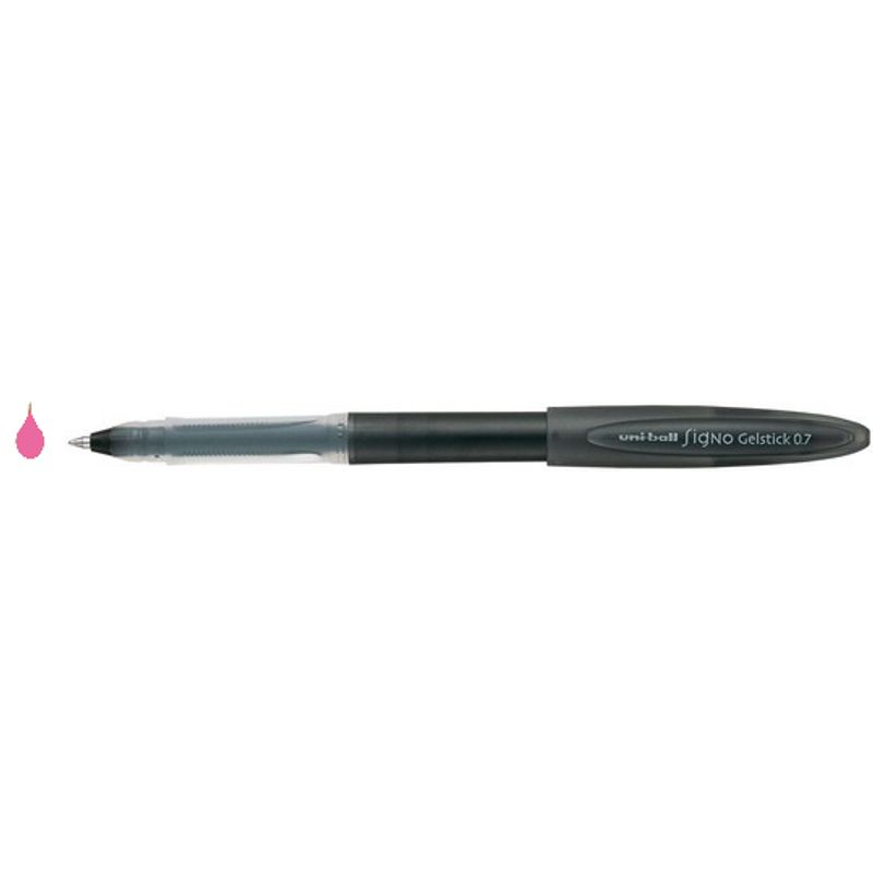 Гелевая ручка uni-ball Signo Gelstick, 0,7 мм, розовая