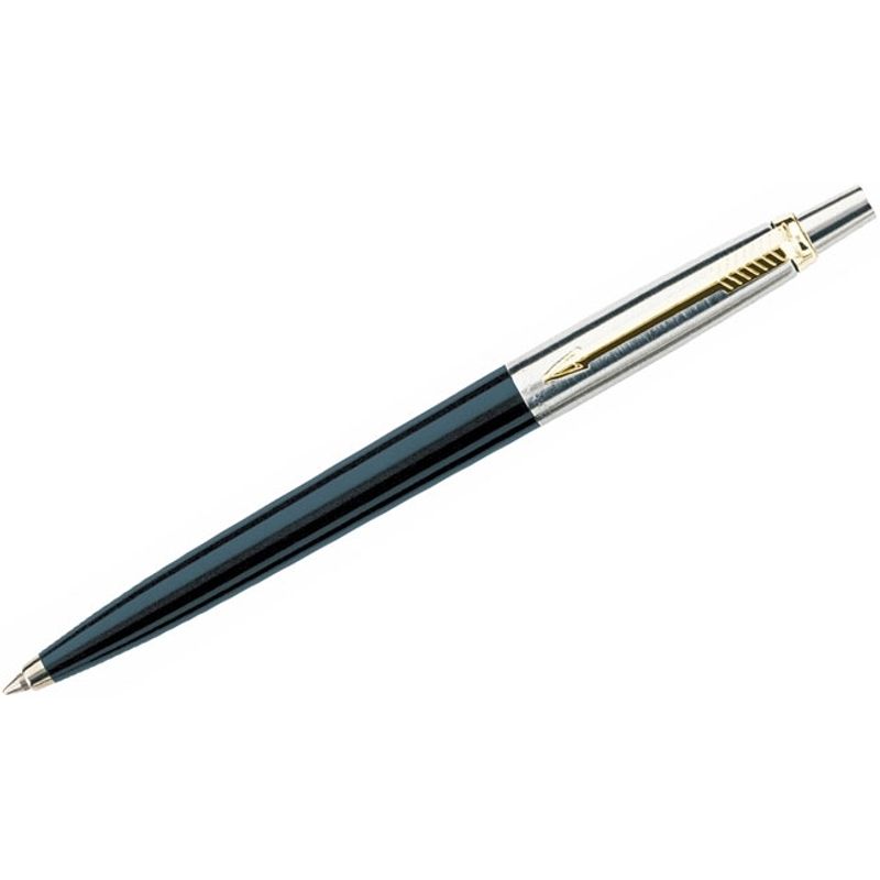 Автоматическая шариковая ручка Jotter Standart, черный с позолоченным клипом