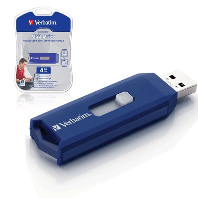 Флэш-память USB 2.0 Flash Drive Verbatim 4Gb