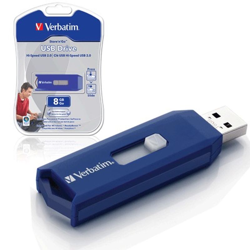 Флэш-память USB 2.0 Flash Drive Verbatim 8Gb