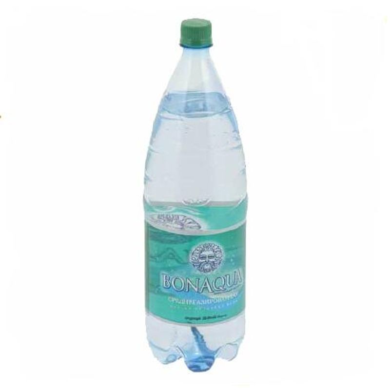 Вода минеральная слабогазированная БонАква, 1л