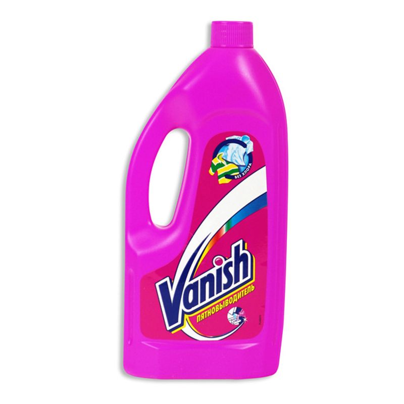 Средство для вывода пятен для цветных тканей Vanish Oxy Act. Intelect 1л / 940мл