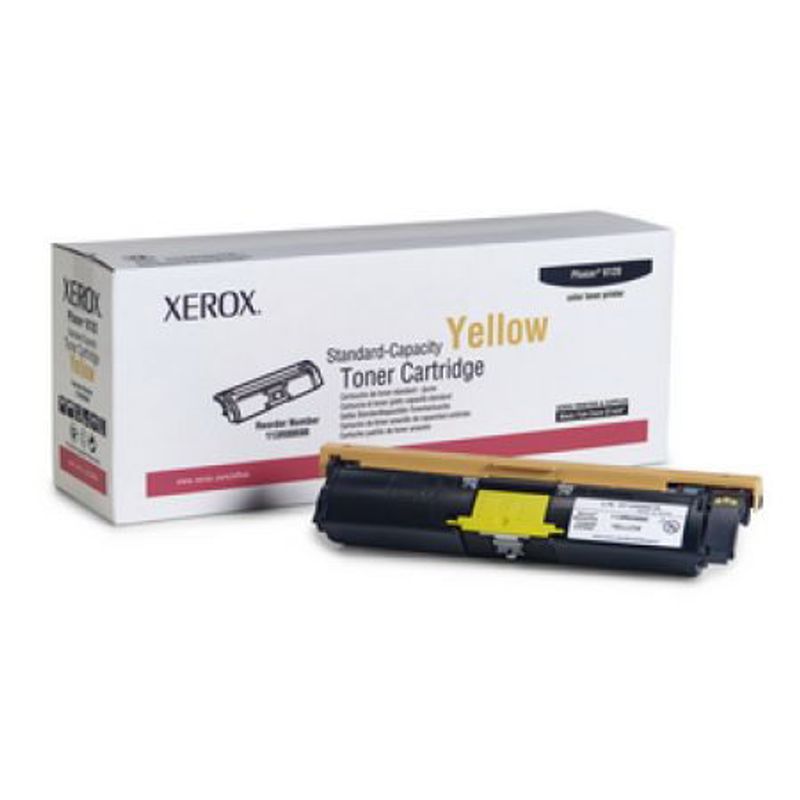 Тонер Xerox Phaser 6120 (1500) оригинальный желтый