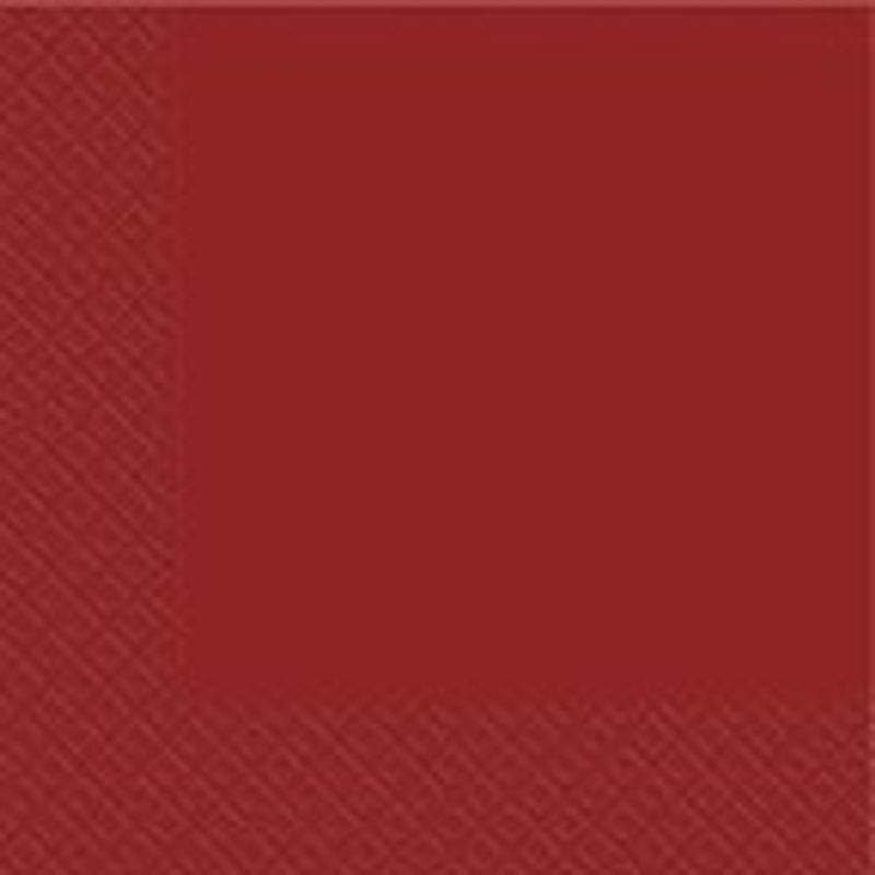 Салфетки сервировочные 3-х сл. 33х33см бордовые Марго (уп -20 шт.)