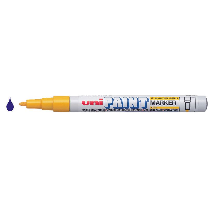 Маркер-краска перманентный на масл. основе технический PAINT 0. 8-1. 2 мм синий