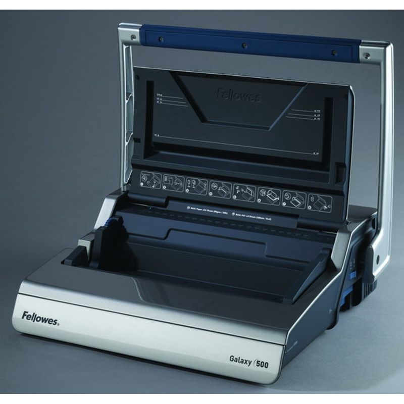 Биндер (брошюровщик) A4, ручной, толщина 25 л., переплет 500 л., GALAXY 500