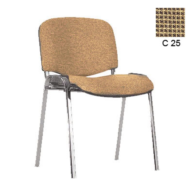 Стул офисный ISO хром (светлокор., C 25)