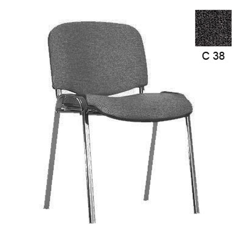Стул офисный ISO хром (серый, C 38)