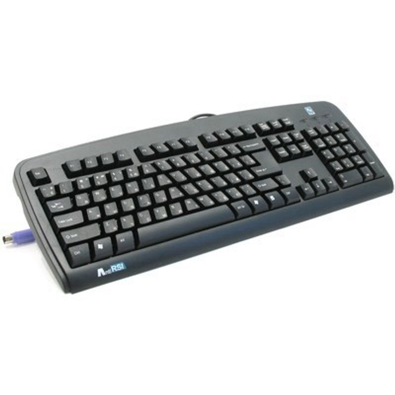 Клавиатура проводная черная A4Tech KBS-720 PS/2 Black