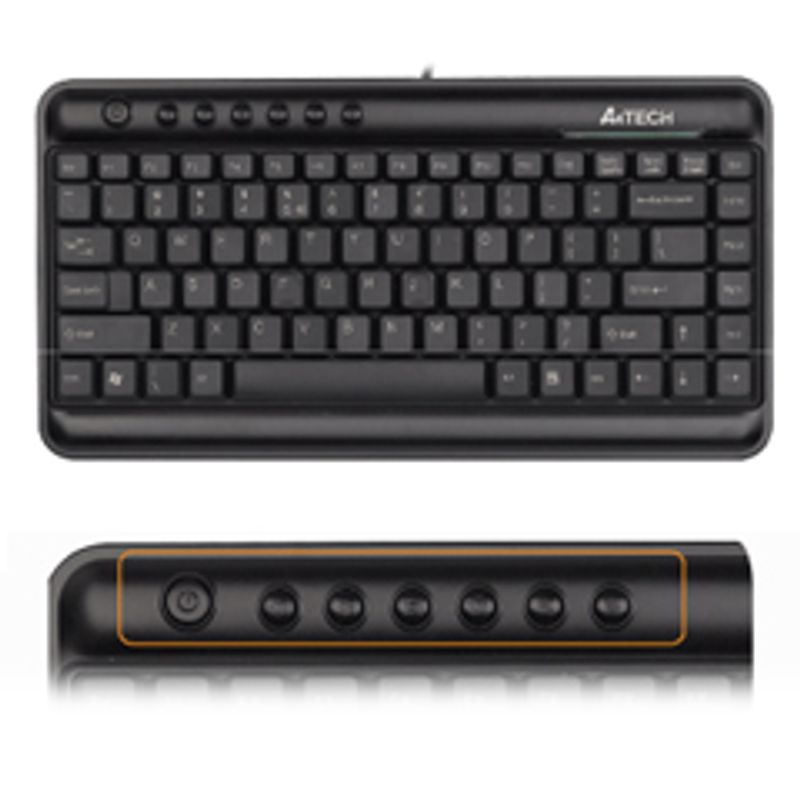 Клавиатура мультимедийная проводная черная A4Tech KL-5 USB Black