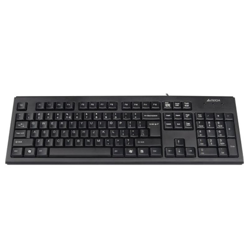 Клавиатура проводная черная A4Tech KR-83 PS/2 Black