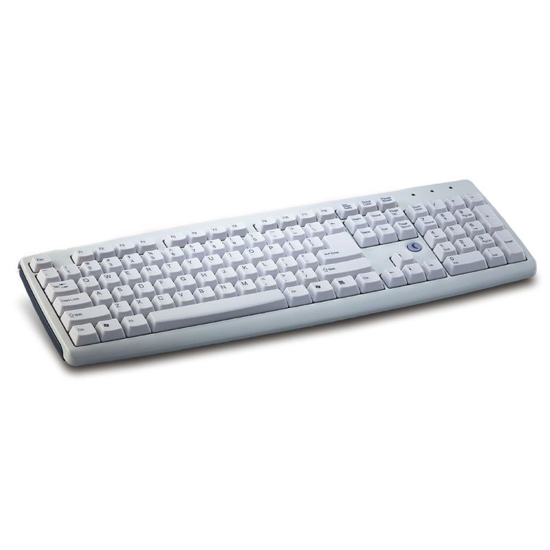Клавиатура проводная белая Genius KB-06X PS/2 White
