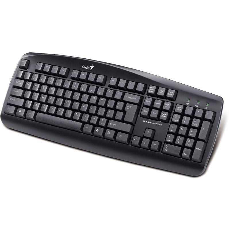 Клавиатура проводная черная Genius KB-110 USB Black