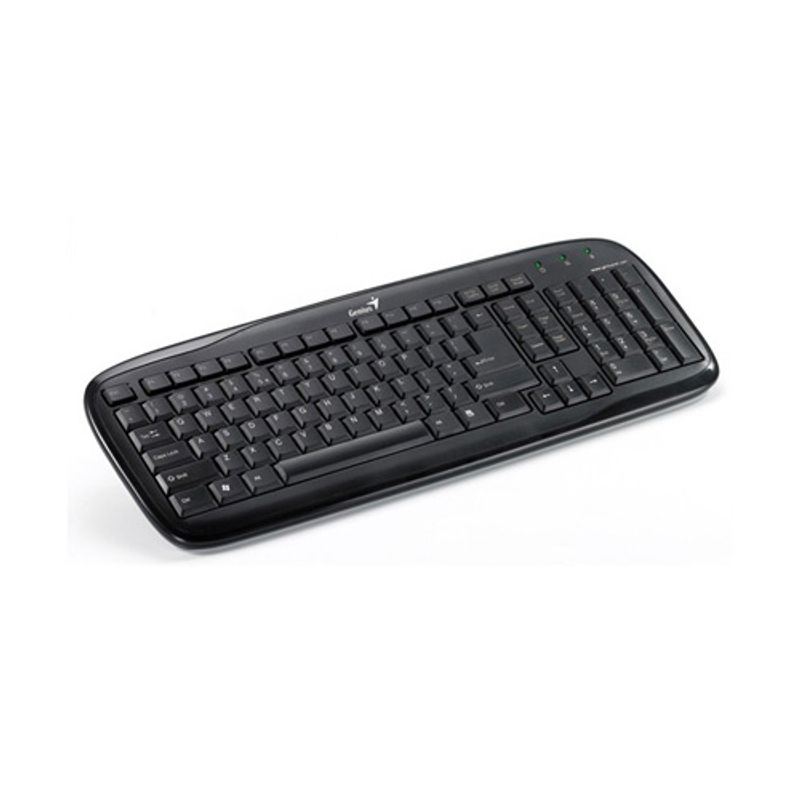Клавиатура проводная черная Genius SlimStar 110 PS/2 Black
