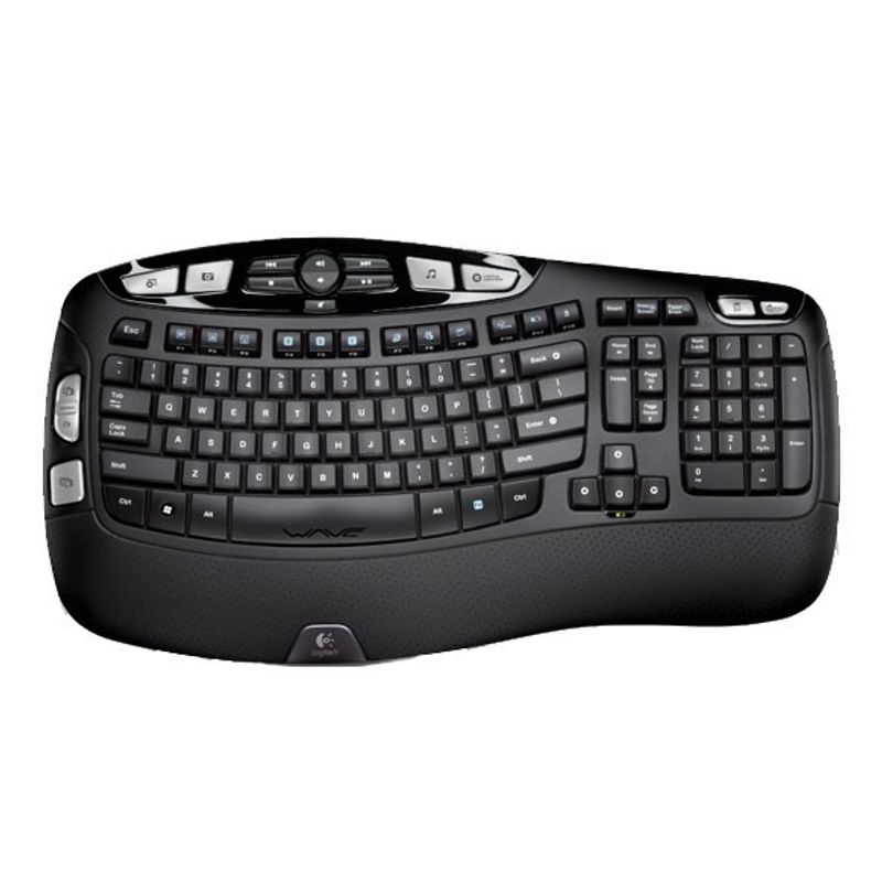 Клавиатура беспроводная черная Logitech K350 Compact USB Black