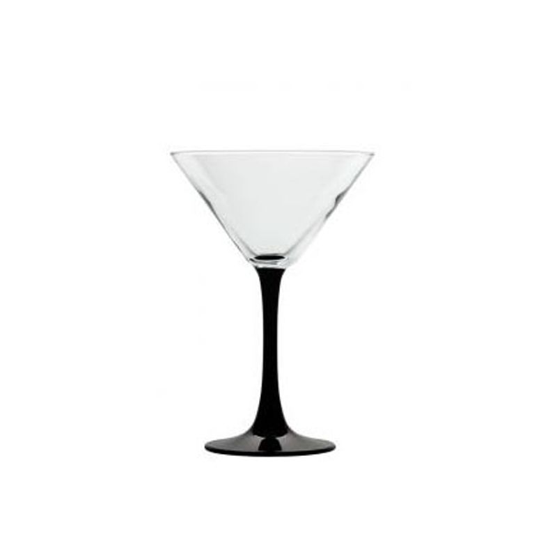 Бокал, стекло, Imperial Black, для мартини, 204 мл, 4 шт. в упаковке